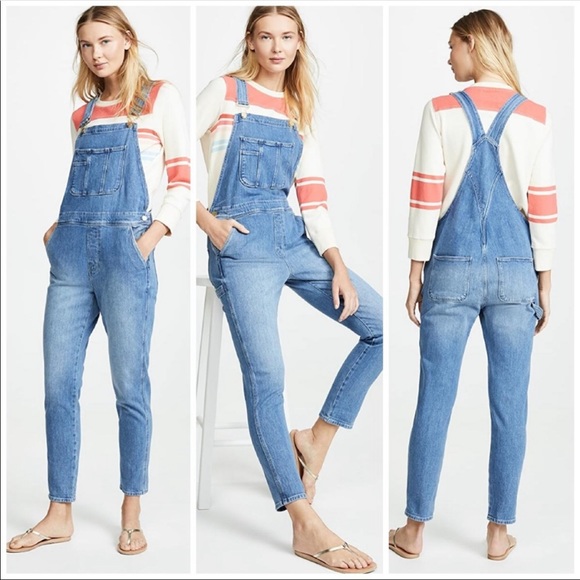 Frame Denim Pants - *Sold* Frame Le Garcon Boyfriend style Cropped Denim Overalls New With Tag